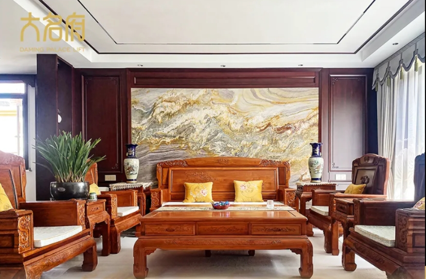 大名府家用电梯案例鉴赏 | 精琢典雅芳华，风雅美学新生